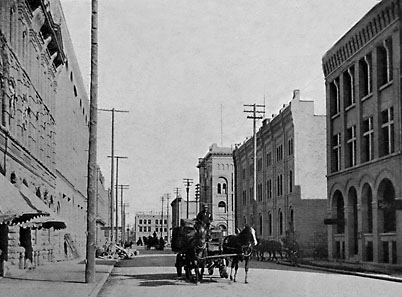  Princess Street looking north FROM McDermot Avenue. 1903 02-327