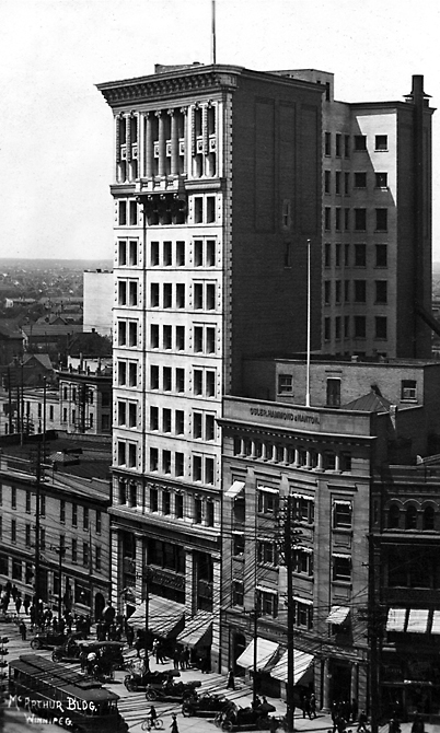  Postcard McArthur Building 1915 04-010