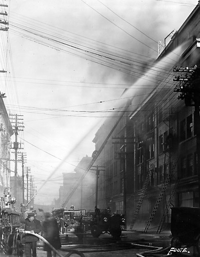  Hammond Block Fire October 31 1923 N3038 04-253