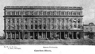  Cauchon Block Empire Hotel 1892 N912 04-205 Winnipeg-Hotels-Empire Archives of Manitoba