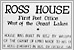  Plaque sur la résidence Ross 1960 N10075 06-087 Winnipeg-Homes-Ross Wm. Archives of Manitoba
