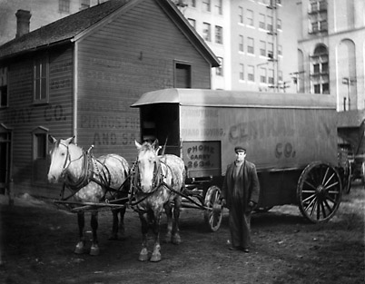  Horse et Wagon Central Dray Company 1915 N1777 08-057