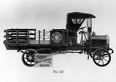  Winnipeg Messenger Co. piano moving wagon Lawrie Wagon and Carriage Company N17822 08-128