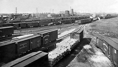  CPR Canadian Pacific Railway Yards west overpass 1903 08-195