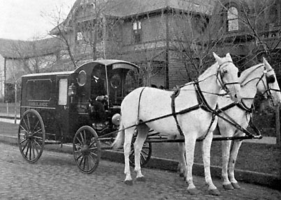  Clark Bros. & Hughes Funeral Directors 186 James Street embalmers ambulance 1903 08-200