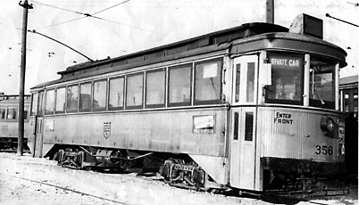  Electric Railway Co. streetcar 356 1955 08-220