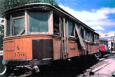  Electric Railway Co. streetcar 356 1980 08-224